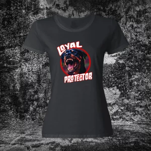 Loyal Protector Womens T-shirt